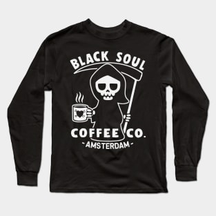 black soul coffe Long Sleeve T-Shirt